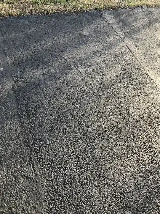 Asphalt Repair New Patch Blended Into The Drive Federalsburg Md