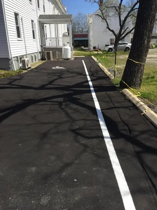 Parking Lot Paving Asphalt Walkway And Lot Edge Federalsburg Md